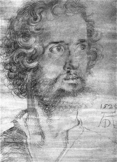 Albrecht Durer Head of St Mark oil painting picture